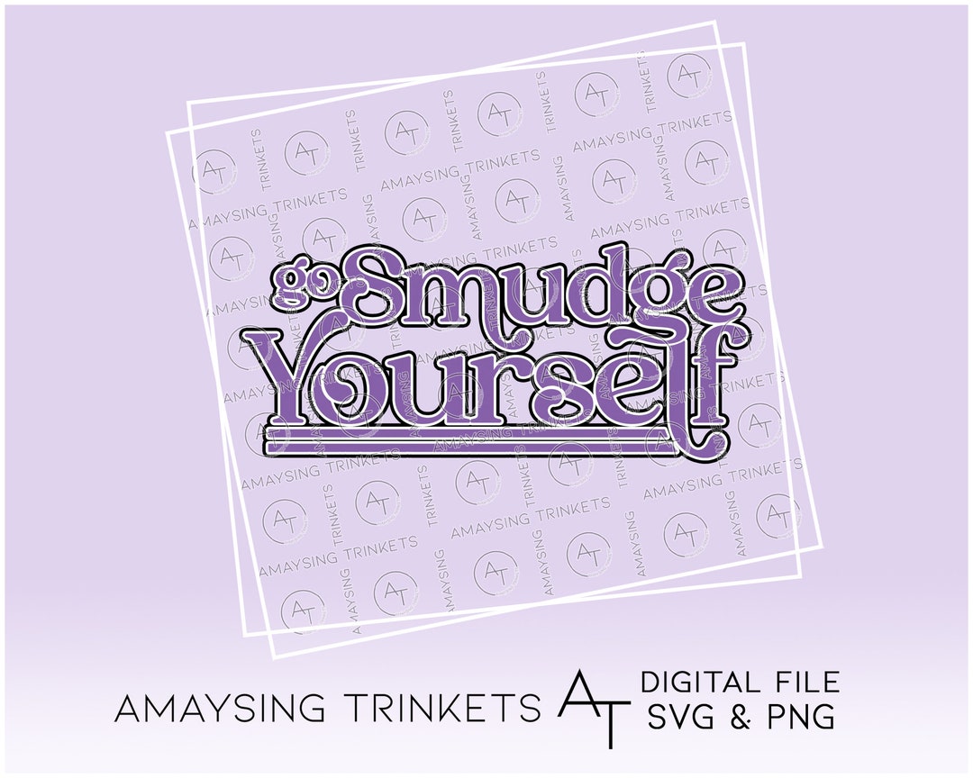 Smudge Decal - Etsy