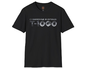 Cyberdyne Systems T-Shirt | T-1000 Sci-Fi Movie Logo Tee