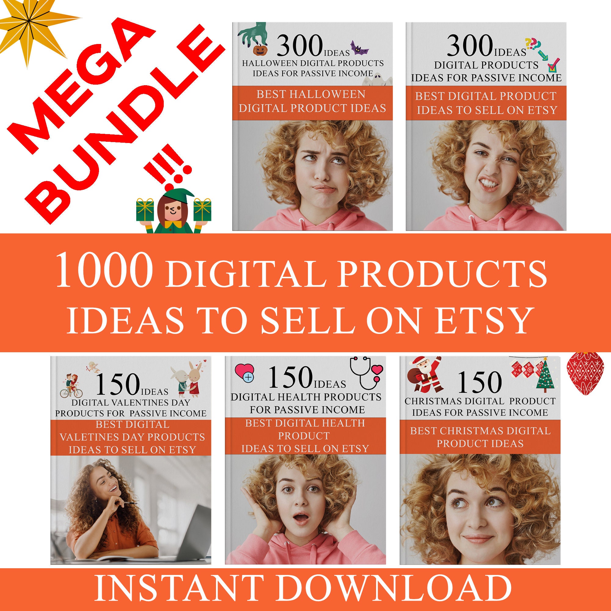 1000 Digital Product Ideas Passive Income Make Money Online Selling on ...