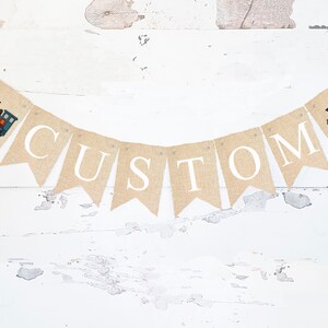 Train Party Decor, Custom Train Banner, Train Birthday Decoration, Train Nursery Decor, Personalized Train Banner Printable