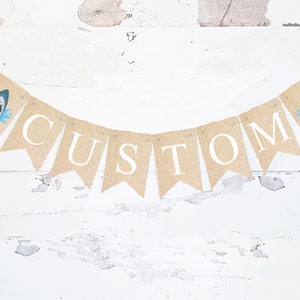 Personalized Shark Banner, Baby Shark Banner, Shark Banner, Pool Party Banner, Personalized Banner, Beach Banner, Shark Decor Printable