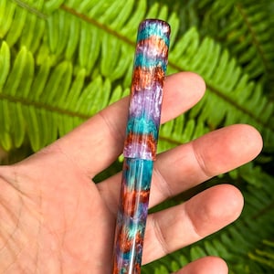 Candy-vulpen op maat | Kitless-vulpen | Handgemaakt | Cipres #6 | Perfect cadeau