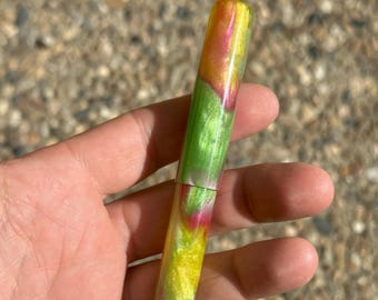 Handmade Fountain Pen | Candy Box | Cypress #6 Nib