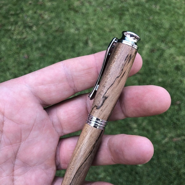 Spalted Peppercorn Burl Fountain Pen | Handmade | Wood | Perfect Gift