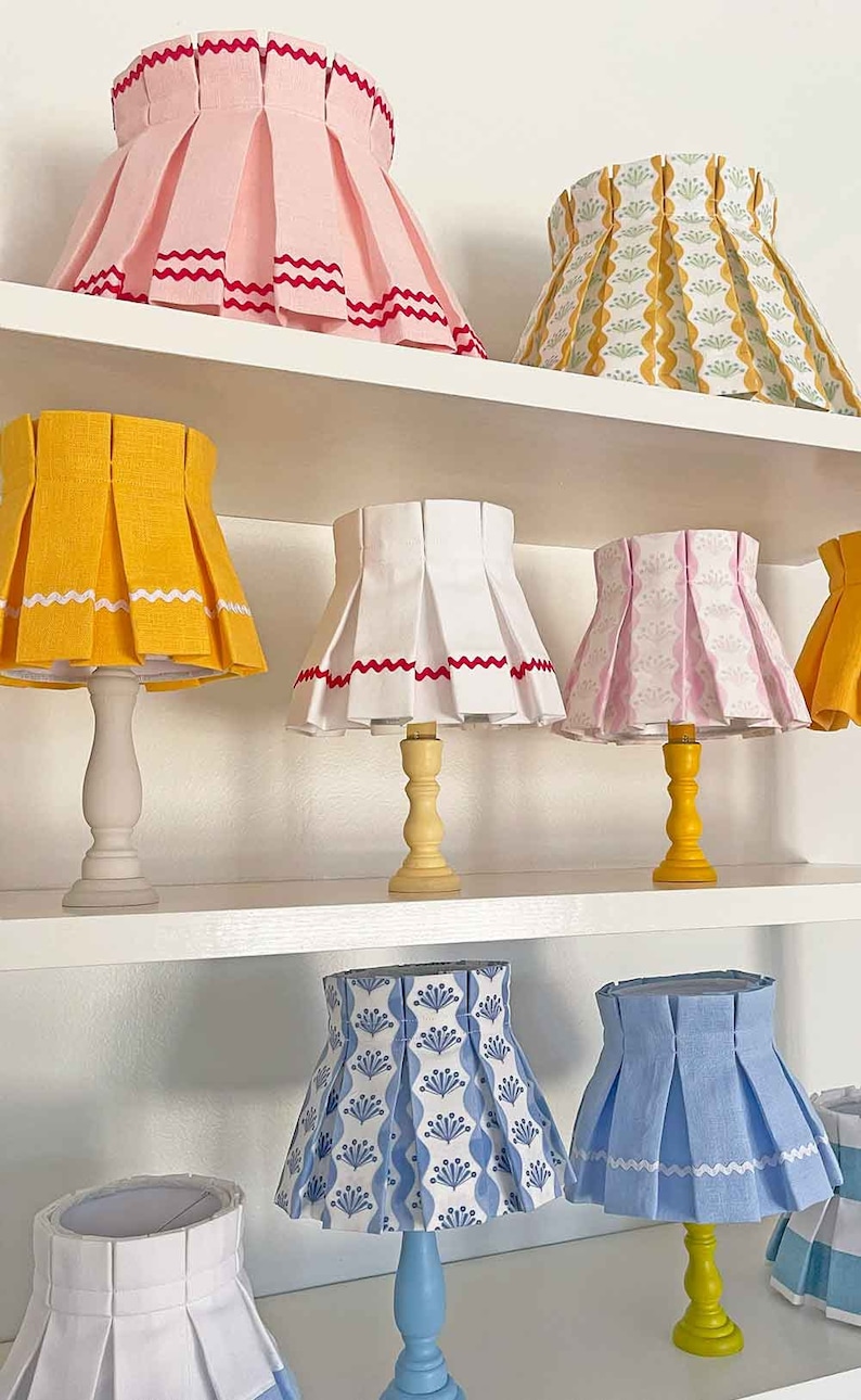 Cielle Home Box Pleat Lampshade - Thumbnail 3