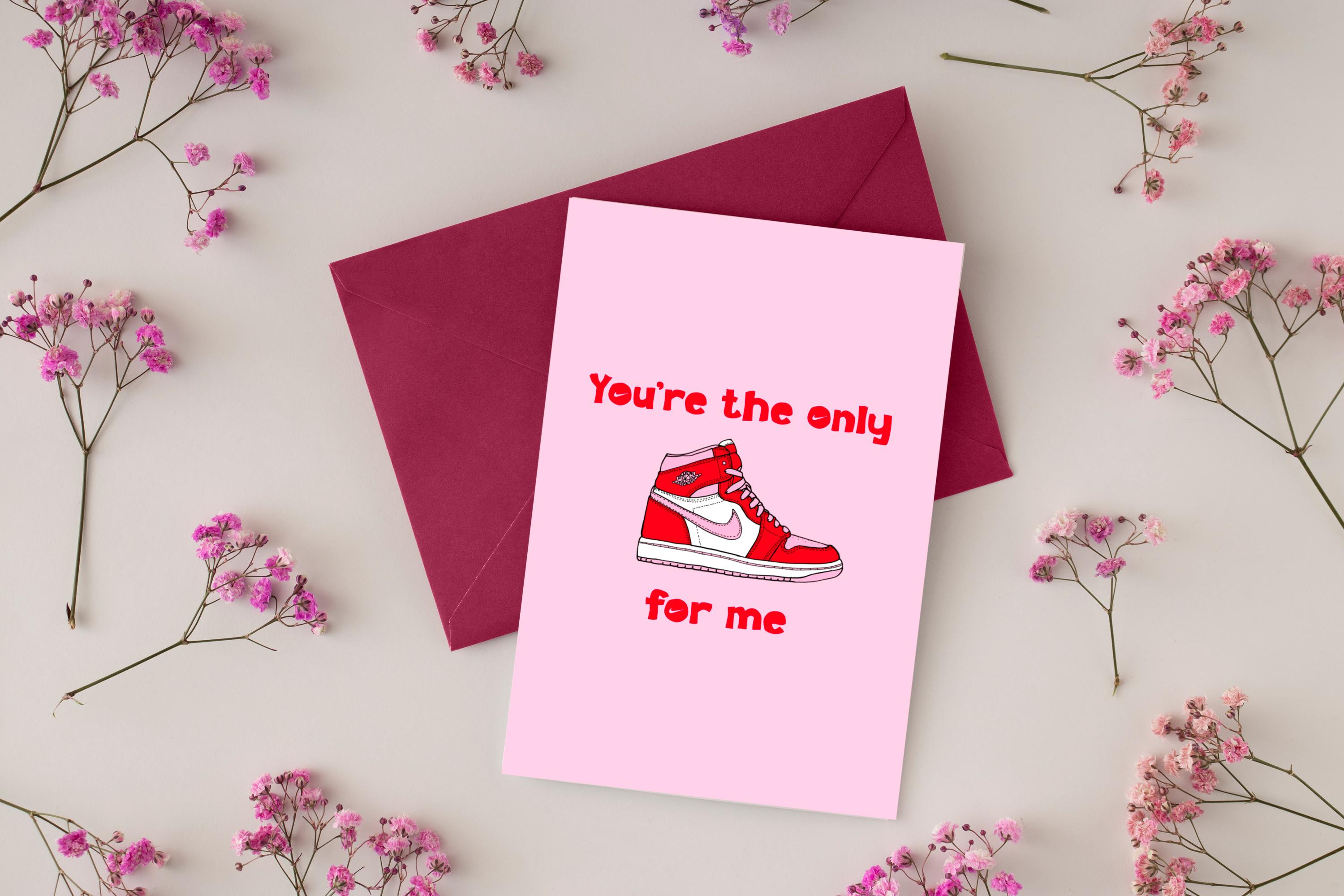 nike valentines day card