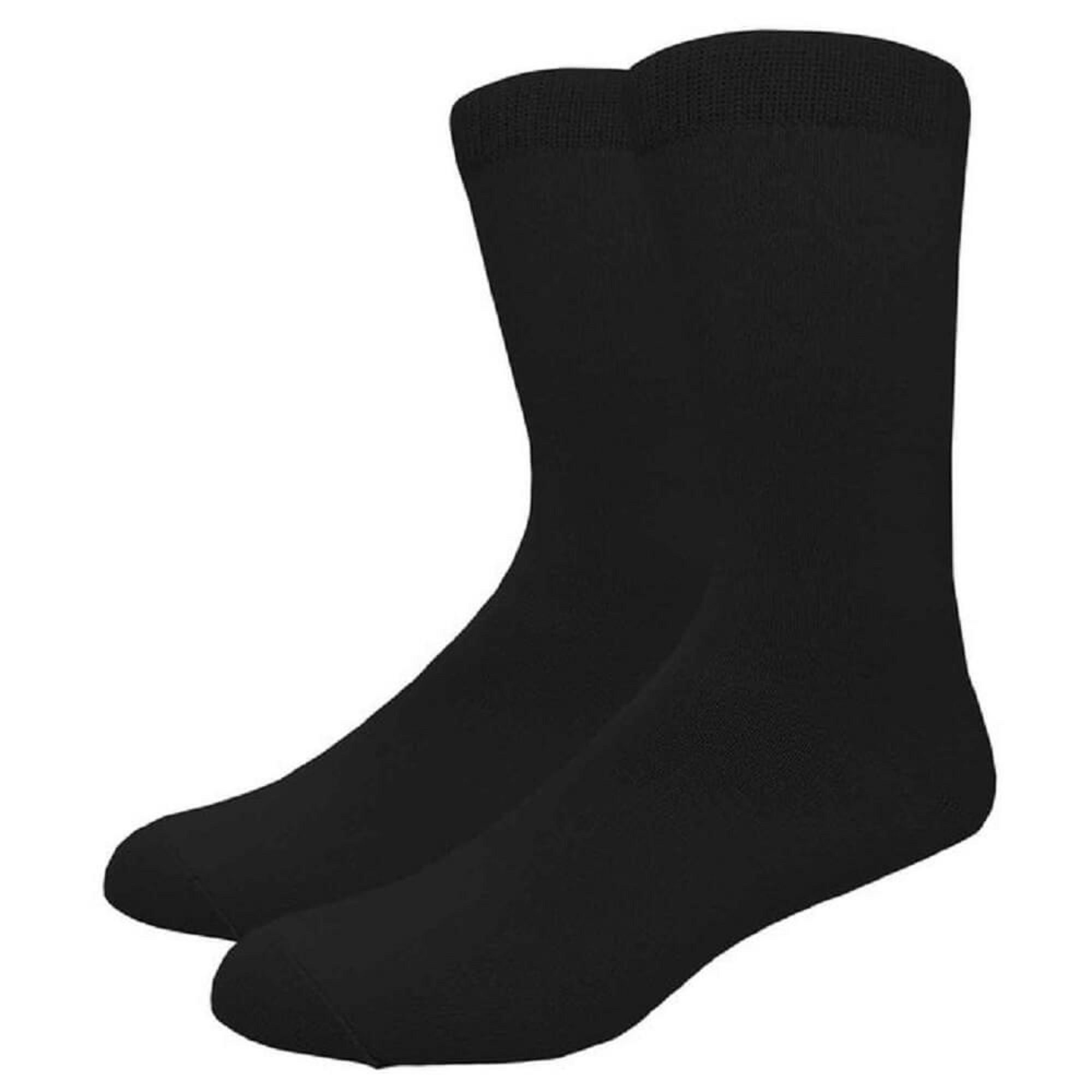 Men's Black Premium Cotton Dress Socks Assorted Plain Dress Socks Etsy