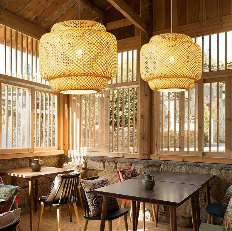 Asian hanging lamps deals