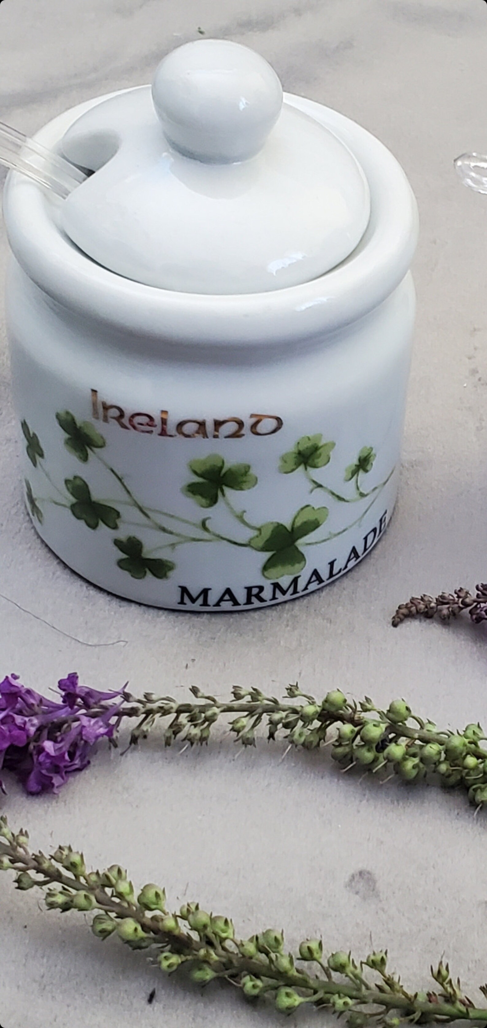 Vintage Ireland Jam & Marmalade Jars with Lids Covers and Etsy