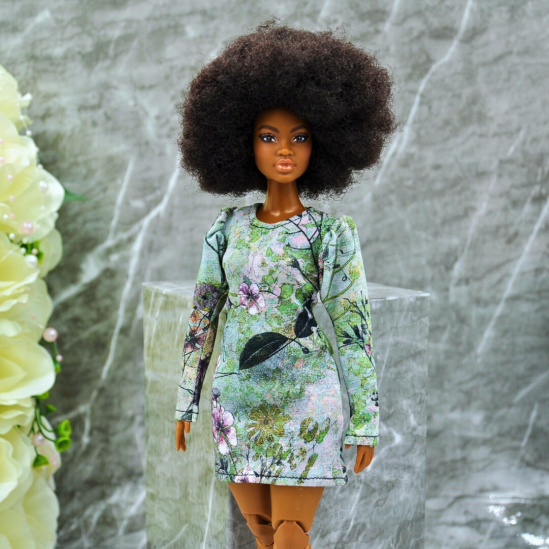 Dress for 1/6 Scale Curvy Dolls - Etsy