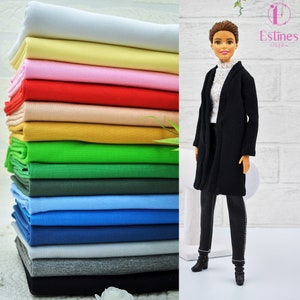 Long Cardigan for doll, jacket for dolls, realistic clothes for 1/6 scale dolls, new colors!