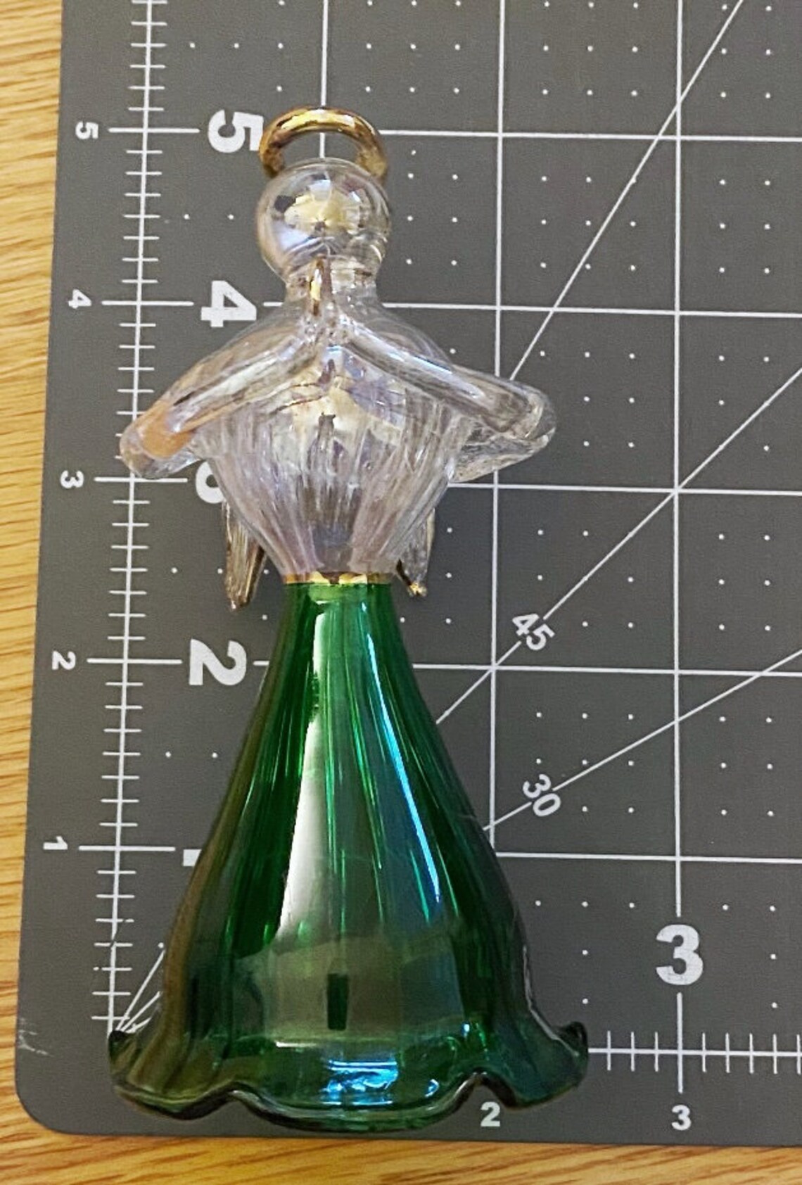 Hand Blown Glass Angel Figurine Ornament Christmas Angel - Etsy
