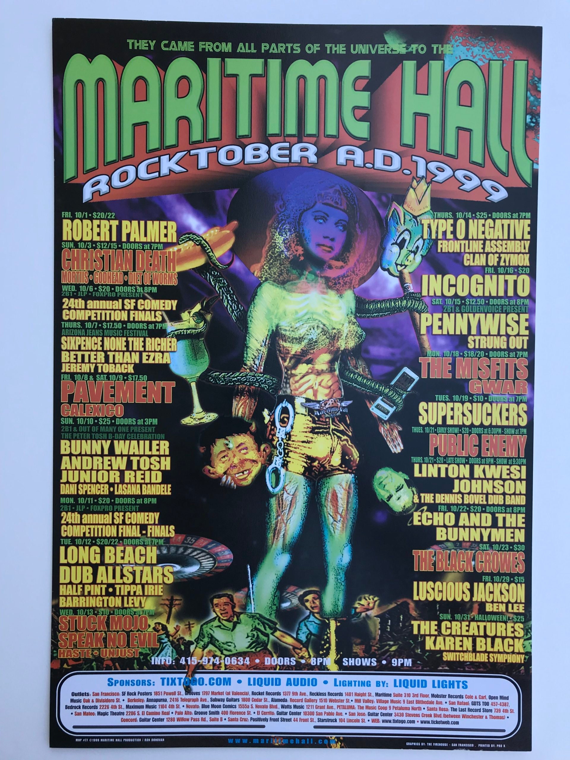 Art & Collectibles Disco Biscuits Denver 2009 Concert Poster Foil Grealish silkscreen original