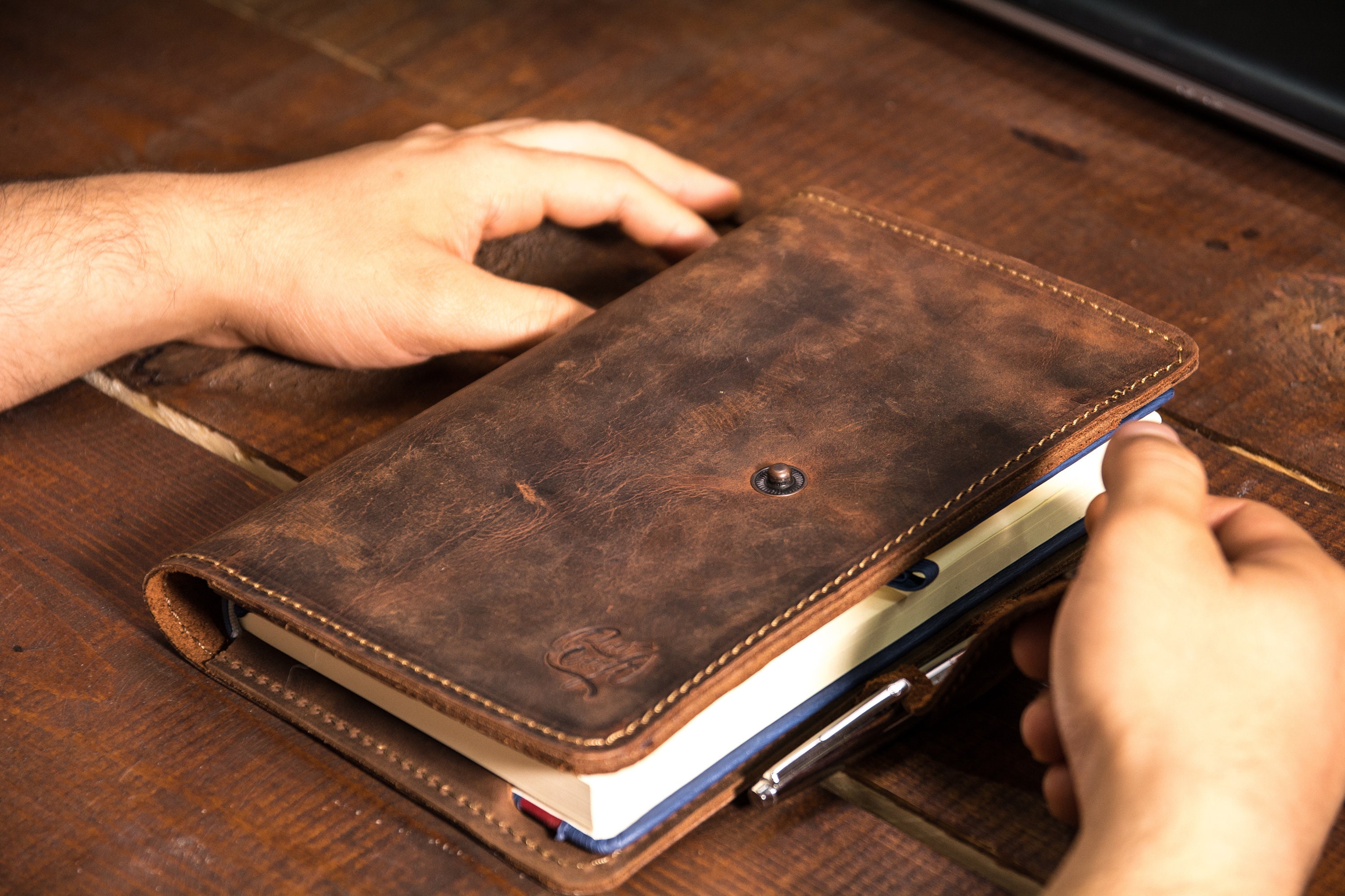 Leder Agenda CoverLeder JournalAgenda CoverLeder Agenda Etsy