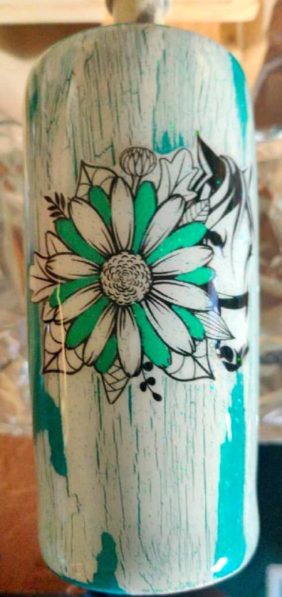 Whitewash Wood Grain Tumbler 3 Sizes Etsy