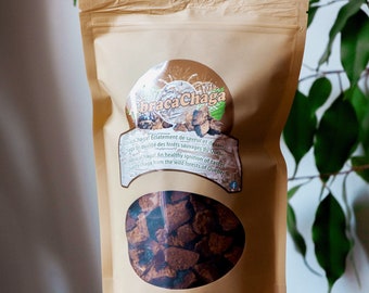 Sac de chaga en morceaux - 300g.