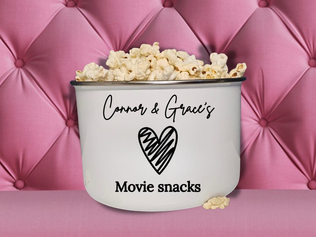 Personalised Names Sharing Snack Bowl | Romantic Couple Gifts | New ...