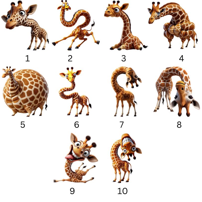 Personalised Name Funny Giraffe | Double Insulated Water Bottle | Keeps Hot & Cold 500ml | Christmas Gift Ideas | Notebook Gifts For Kids - Thumbnail 2