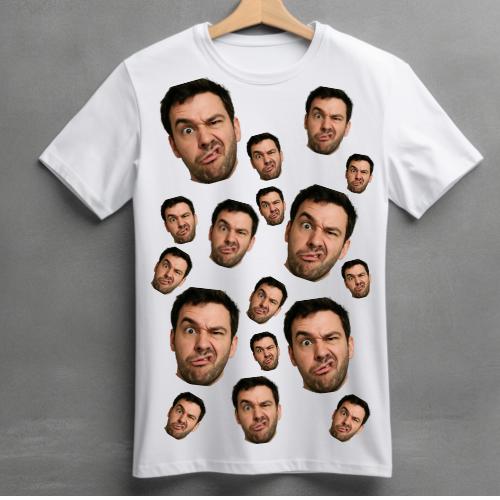 Personalised Matching Stag Do Tshirts For Men | Funny Novelty Custom Face Photo Shirt For The Groom Best Man Stags | On Tour His Birthday - Image 1