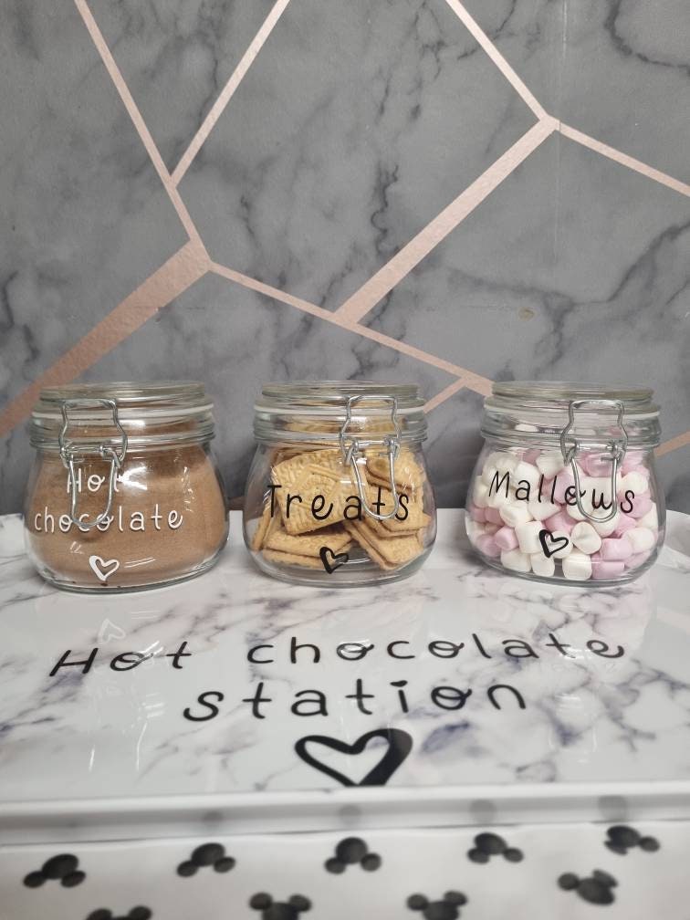 Personalised hot chocolate station. Gift for the children or grandchildren, perfect for winter afternoons and Christmas warmers - Thumbnail 2