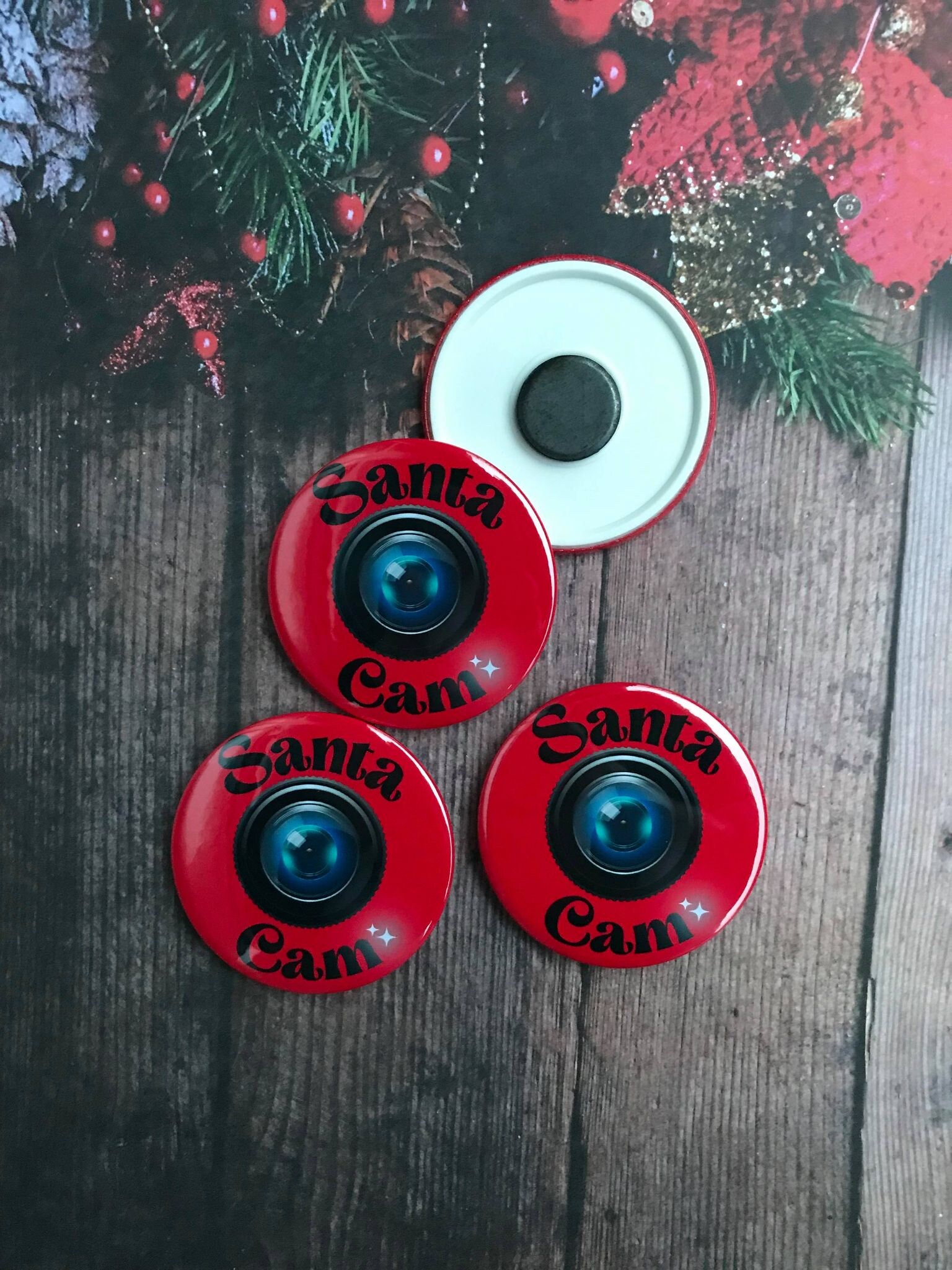 Personalised Santa Camera | Fridge Magnet and Letter From Santa | North Pole Letter | Naughty Elves Return | Father Christmas Gift | Elf - Thumbnail 2
