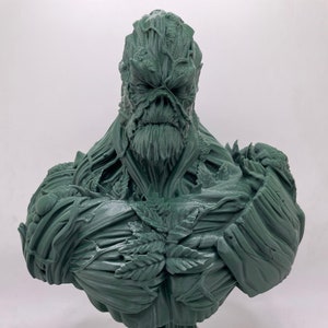 Swamp Thing Bust | Fan Art | Sculpture | Statue