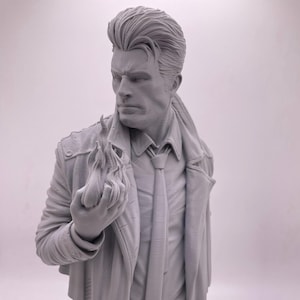 John Constantine | Hellblazer | Fan Art | Sculpture | Statue