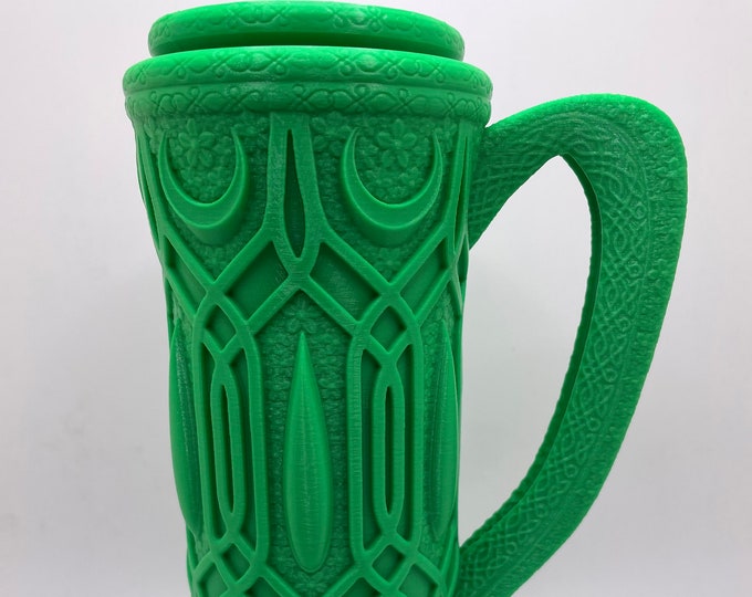 Mythic Mug | The Elf | Drink Holder | Cosplay | Gaming Accessory | Dungeons and Dragons, Pathfinder, TTRPG, Magic, etc.