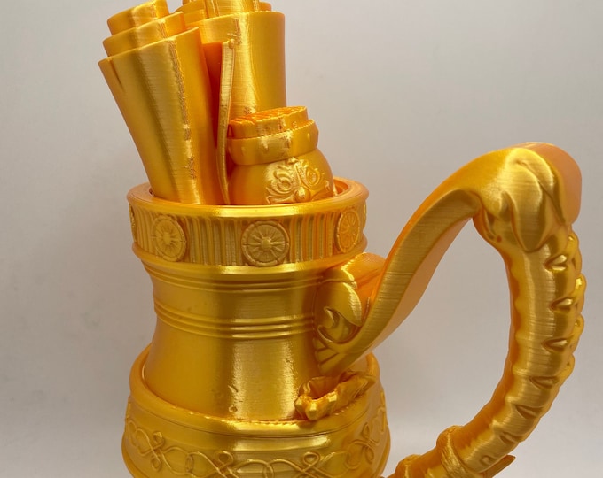 Mythic Mug | The Merchant | Dice Vault | Drink Holder | Cosplay | Gaming Accessory | Dungeons and Dragons, Pathfinder, TTRPG, Magic, etc.