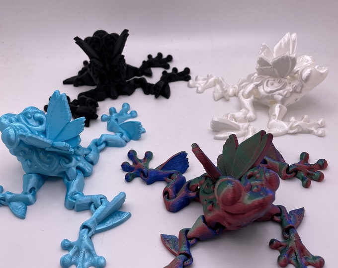 Flutter Frog | 3D Printed Fidget Toy | Sensory Toy