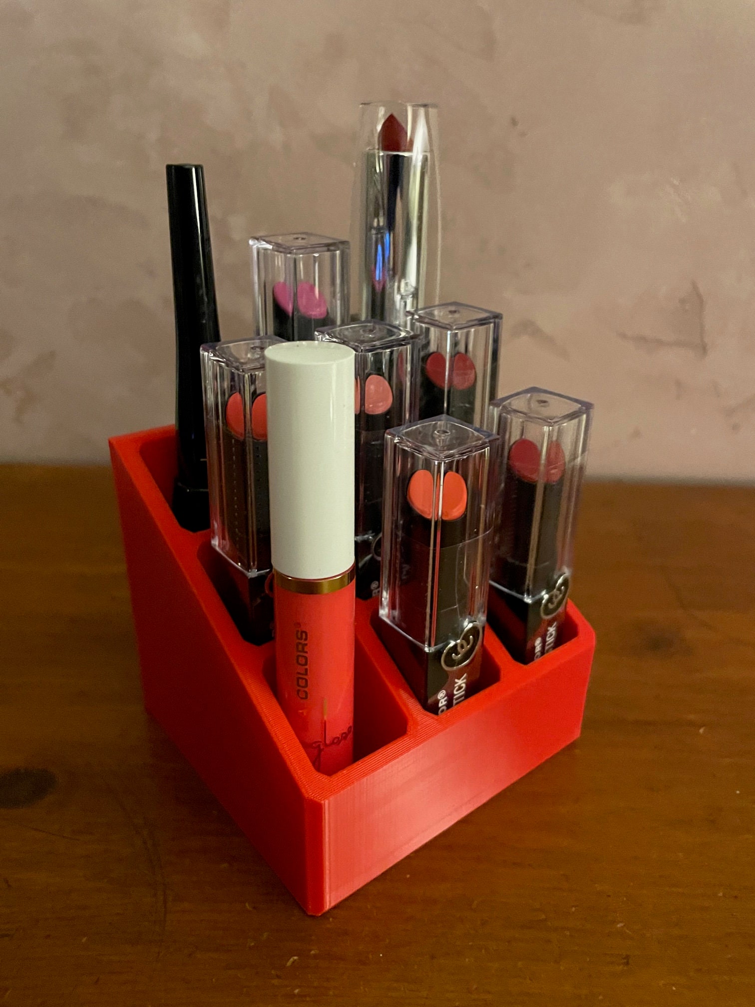 Lipstick Organizer Lipstick Storage Box Lipstick Holder Etsy
