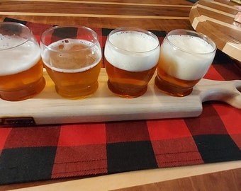 White Ash Hardwood Beer Flight