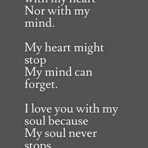 Eu não te amo com minha mente e coração_Sem música - Rumi Quote