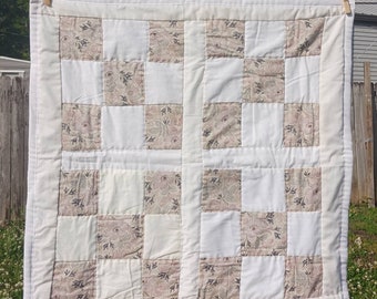 Gee's Bend Quilt, Cotton Quilt, Artistic Quilt, Quilt, Handstitched Quilt, Handsewn Quilt, Wall Hanger Quilt, Tapestry