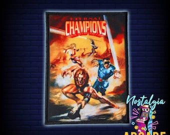 Eternal Champions SEGA retro videospelslapp stryk-på gamer