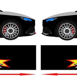 17 Star Rage Race car Side wrap Laminated Print Modified Late Model Super Stock Street