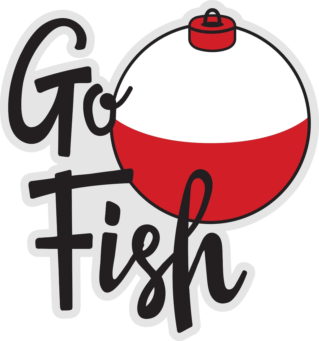 Go Fish Decal - Etsy
