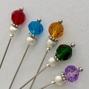 Elegant Hat Pins for Women Handmade Decorative Hat Accessories Handmade Pins for Weddings Fancy Hat Pins for Women’s Stylish Hats Gifts