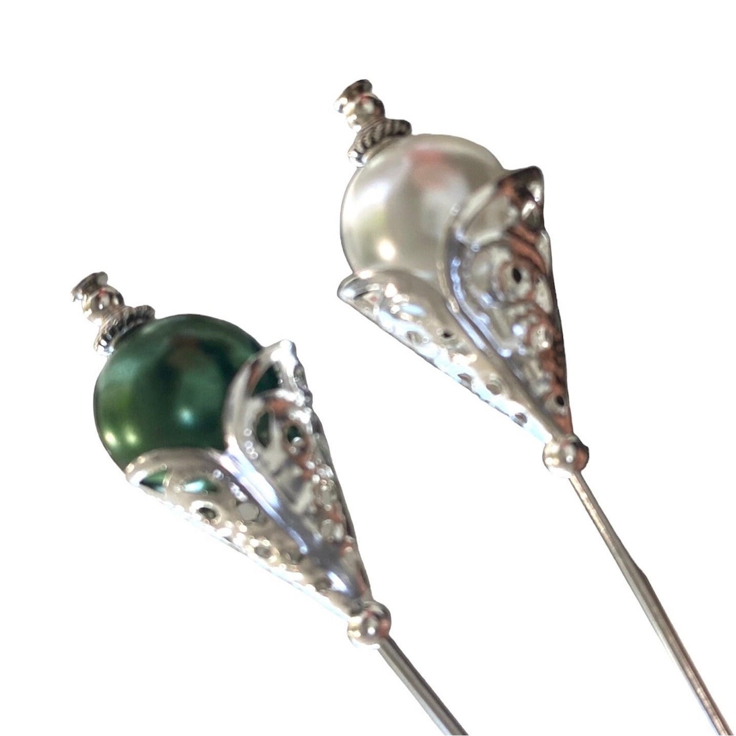 Hat Pins for Women, Beautiful Designs in a Choice of Length , Long Hat