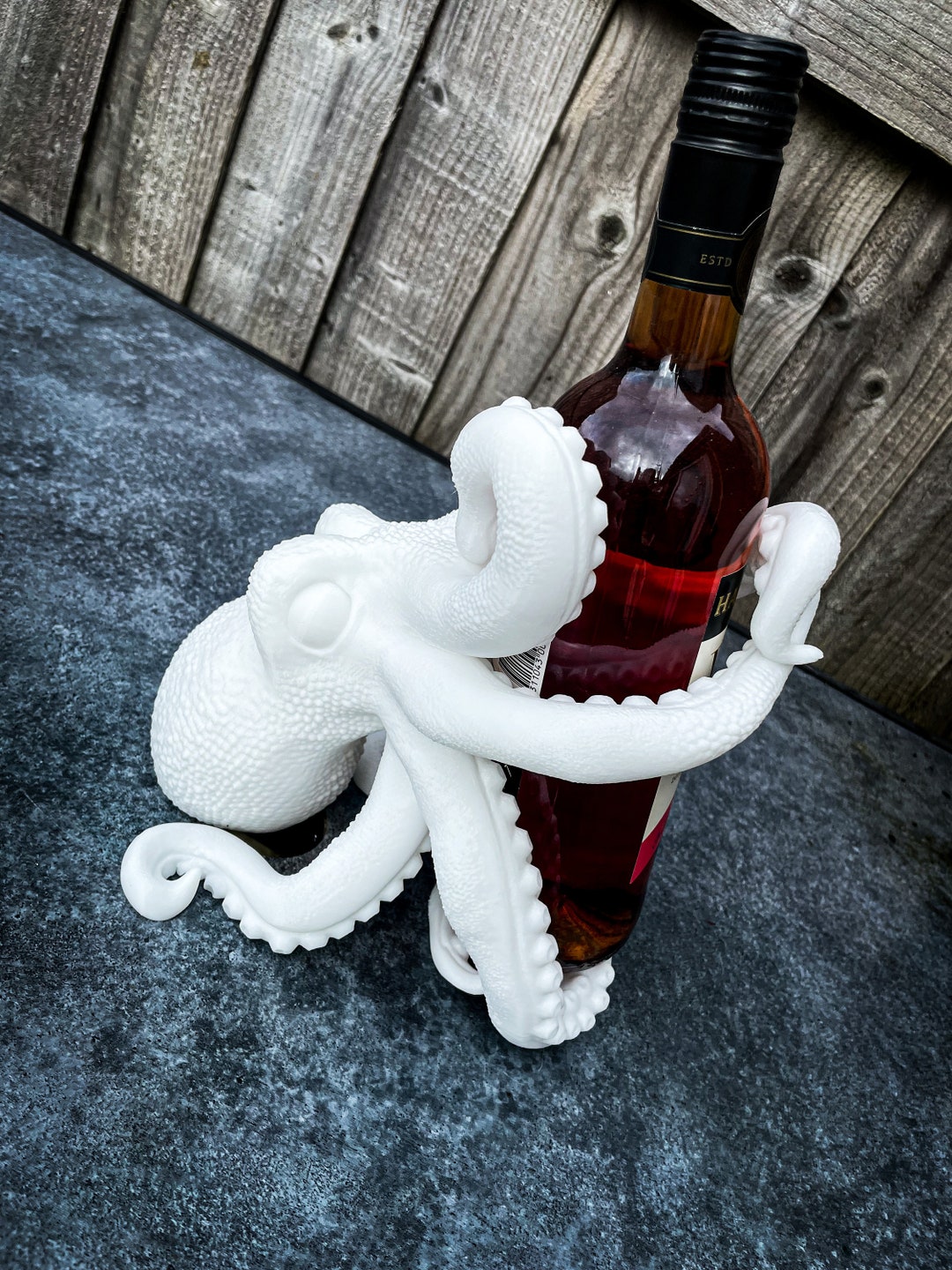 Octopus Wine Bottle Holder any Colour Etsy