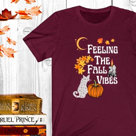 Autumn Shirt Fall Vibes Magic Halloween Spooky Season - Etsy
