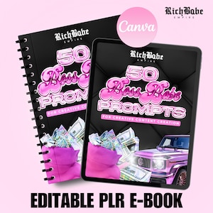 Editable PLR ebook, Resale ebook, PLR ebook, digital ebook collection, digital products, done for you ebooks, DFY ebooks, edit in Canva