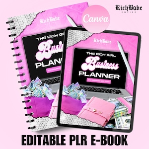Editable PLR ebook, Resale ebook, PLR ebook, digital ebook collection, digital products, done for you ebooks, DFY ebooks, edit in Canva
