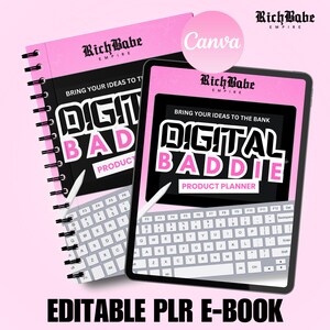 Editable PLR ebook, Resale ebook, PLR ebook, digital ebook collection, digital products, done for you ebooks, DFY ebooks, edit in Canva