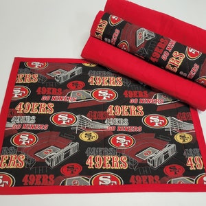 San Francisco 49er&#39;s Placemats Set of 4