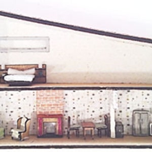 144th Mid Century Modern shelf or wall hung vignette