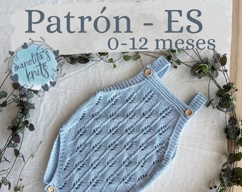 Patrón Pelele Blossom en Español