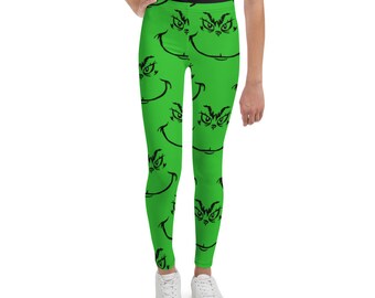 grinch green tights