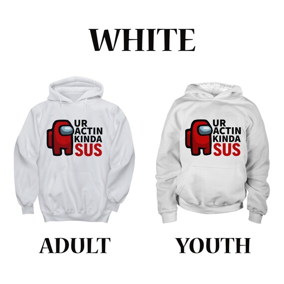 Among us kinda sus hoodie shop