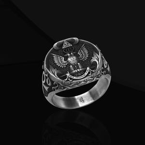 32nd degree masonic gold ring - Etsy 日本